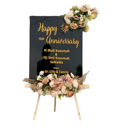 Papan Bunga Akrilik gunawarman